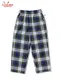 �����եѥ�� Chef Pants High-Wide Dress Gordon Check