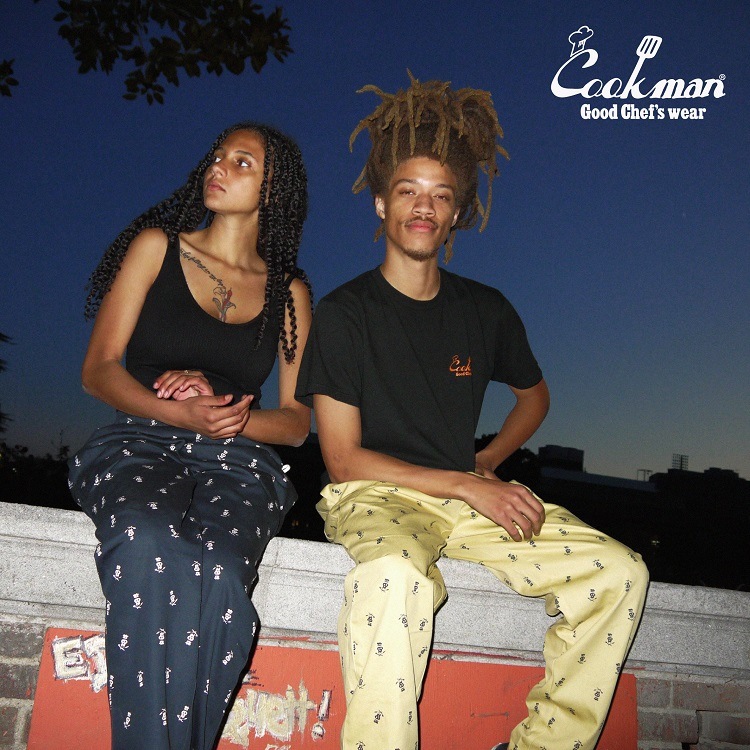 եѥ Chef Pants Skull Beige