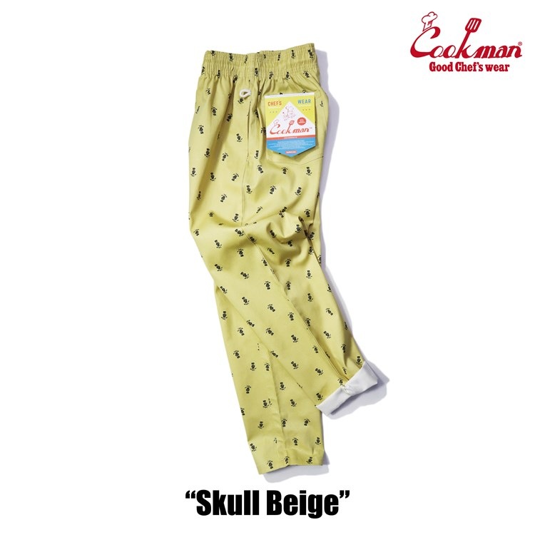 եѥ Chef Pants Skull Beige