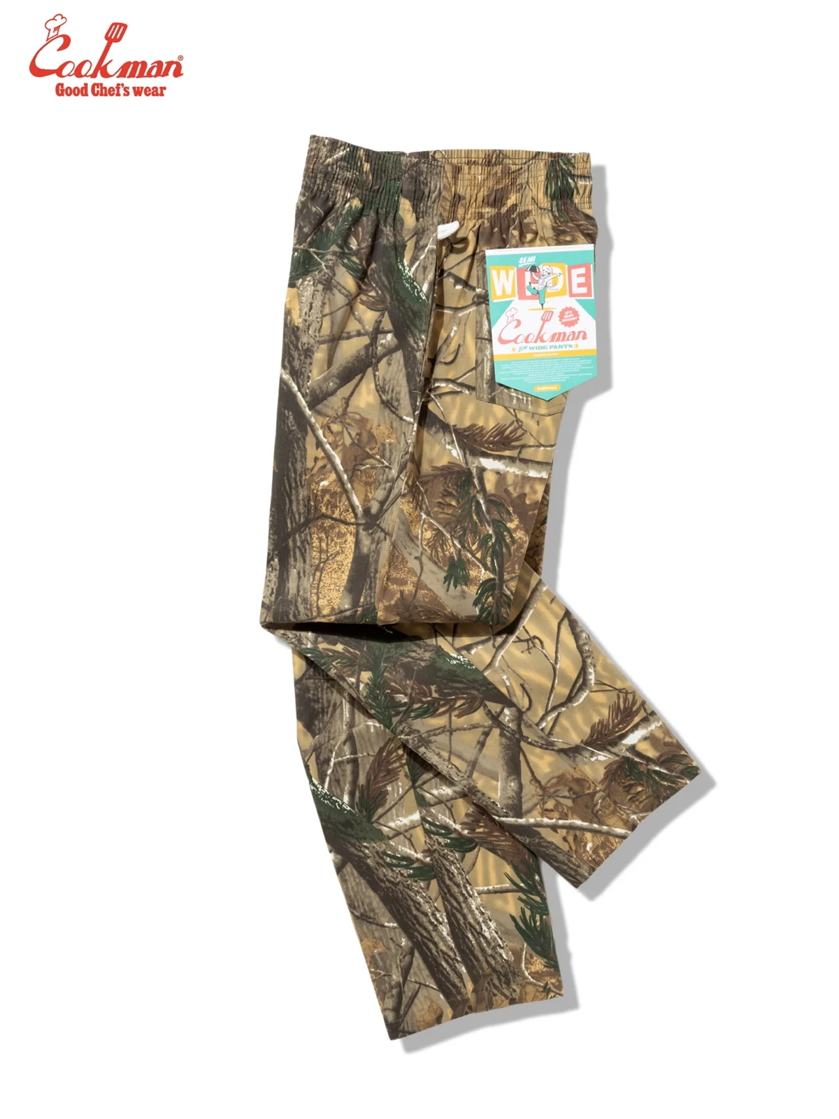 �����եѥ�� Chef Pants SemiwideTimber Camo