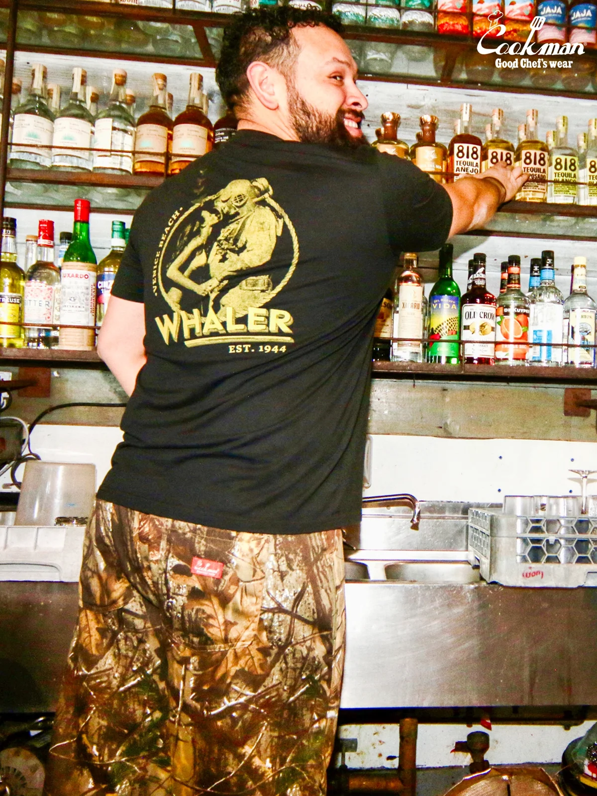 �����եѥ�� Chef Pants SemiwideTimber Camo