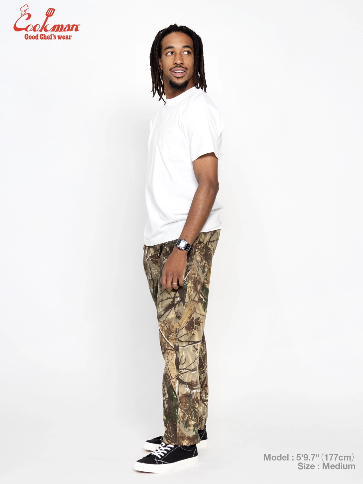 �����եѥ�� Chef Pants SemiwideTimber Camo