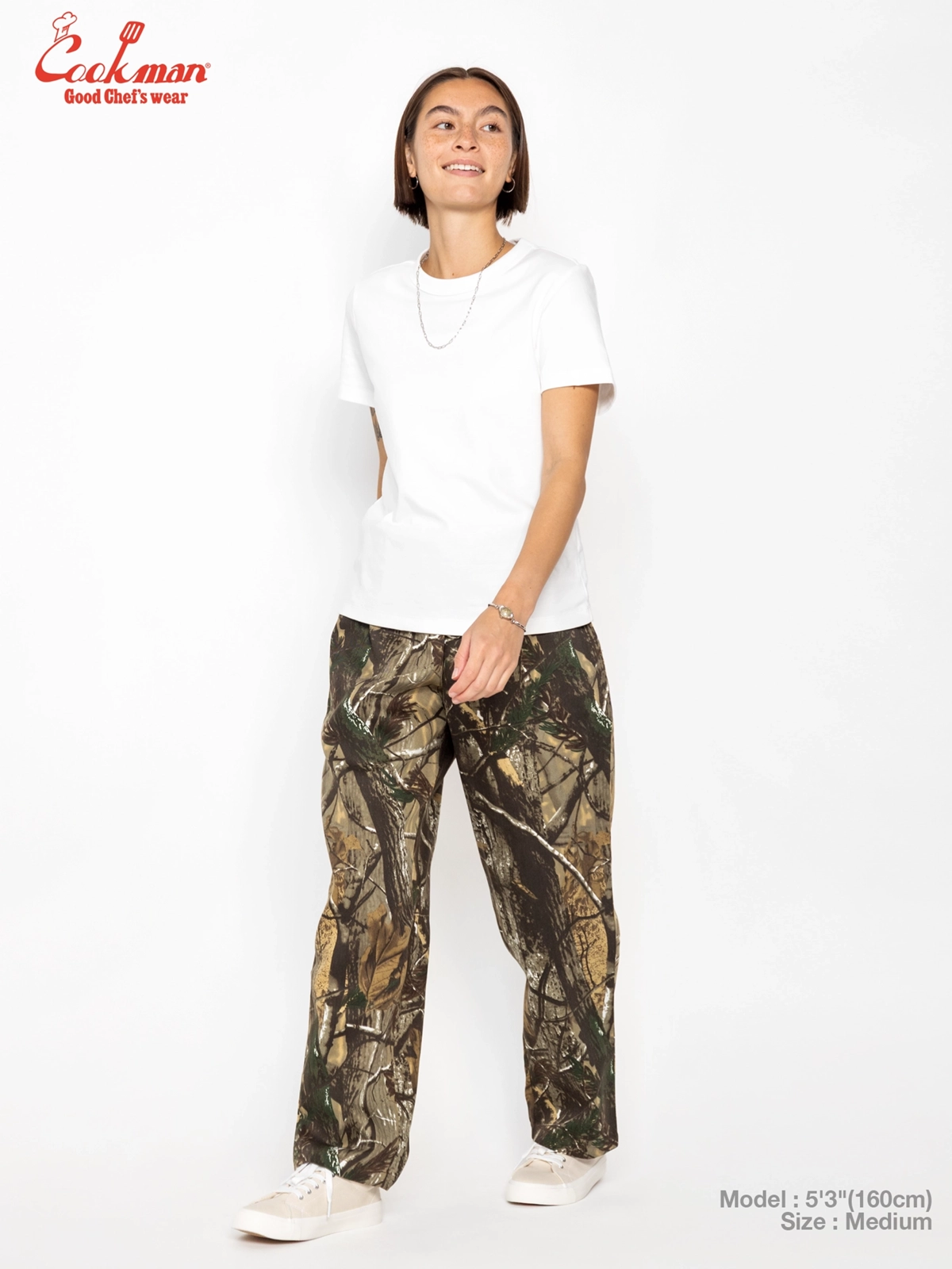 �����եѥ�� Chef Pants SemiwideTimber Camo