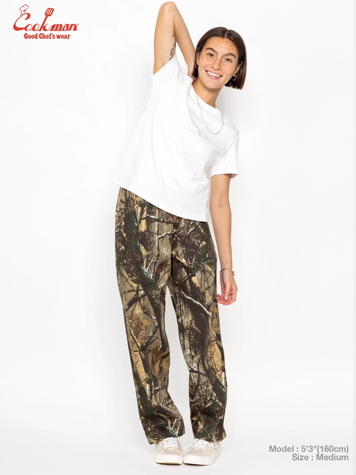 �����եѥ�� Chef Pants SemiwideTimber Camo