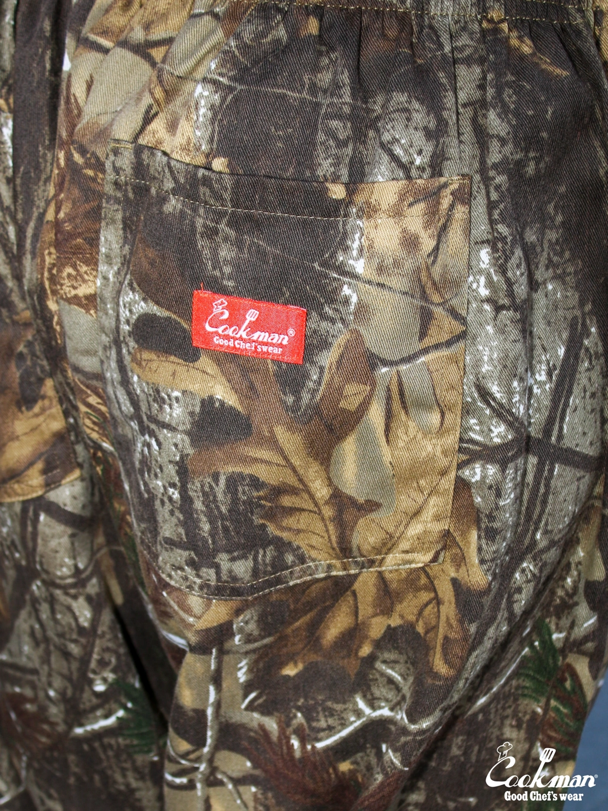 �����եѥ�� Chef Pants SemiwideTimber Camo