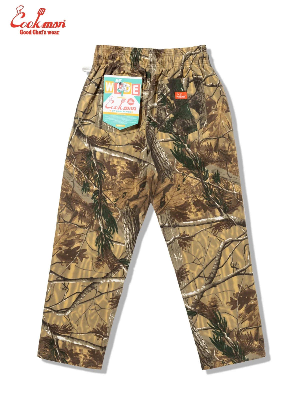 �����եѥ�� Chef Pants SemiwideTimber Camo