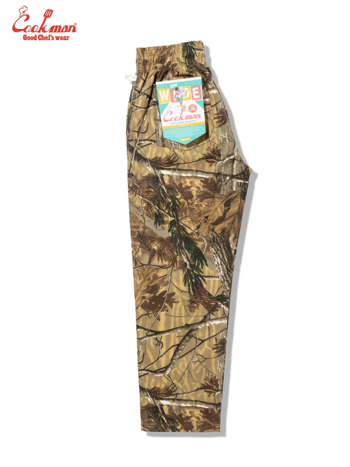 �����եѥ�� Chef Pants SemiwideTimber Camo