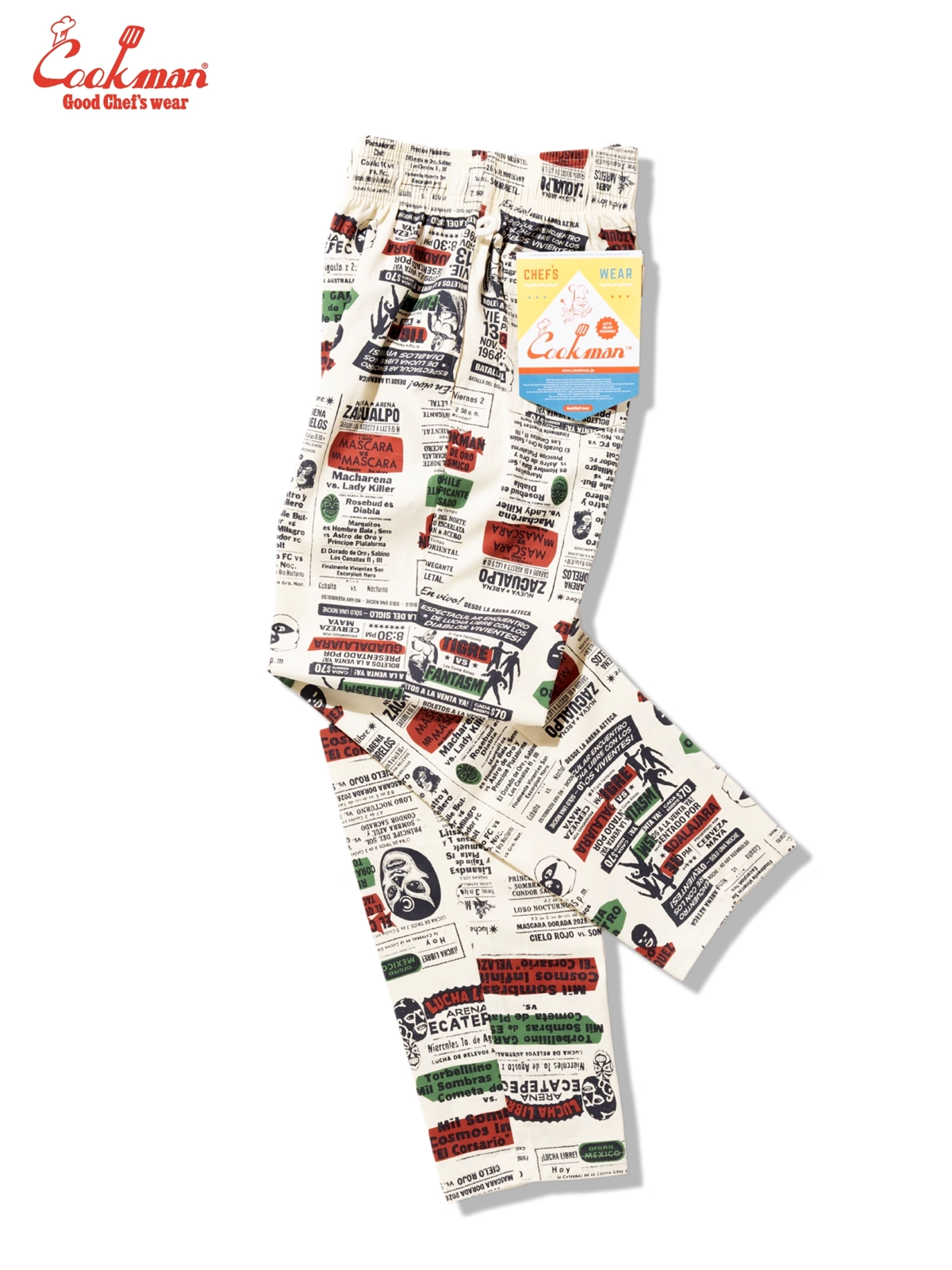 �����եѥ�� Chef Pants Lucha Libre