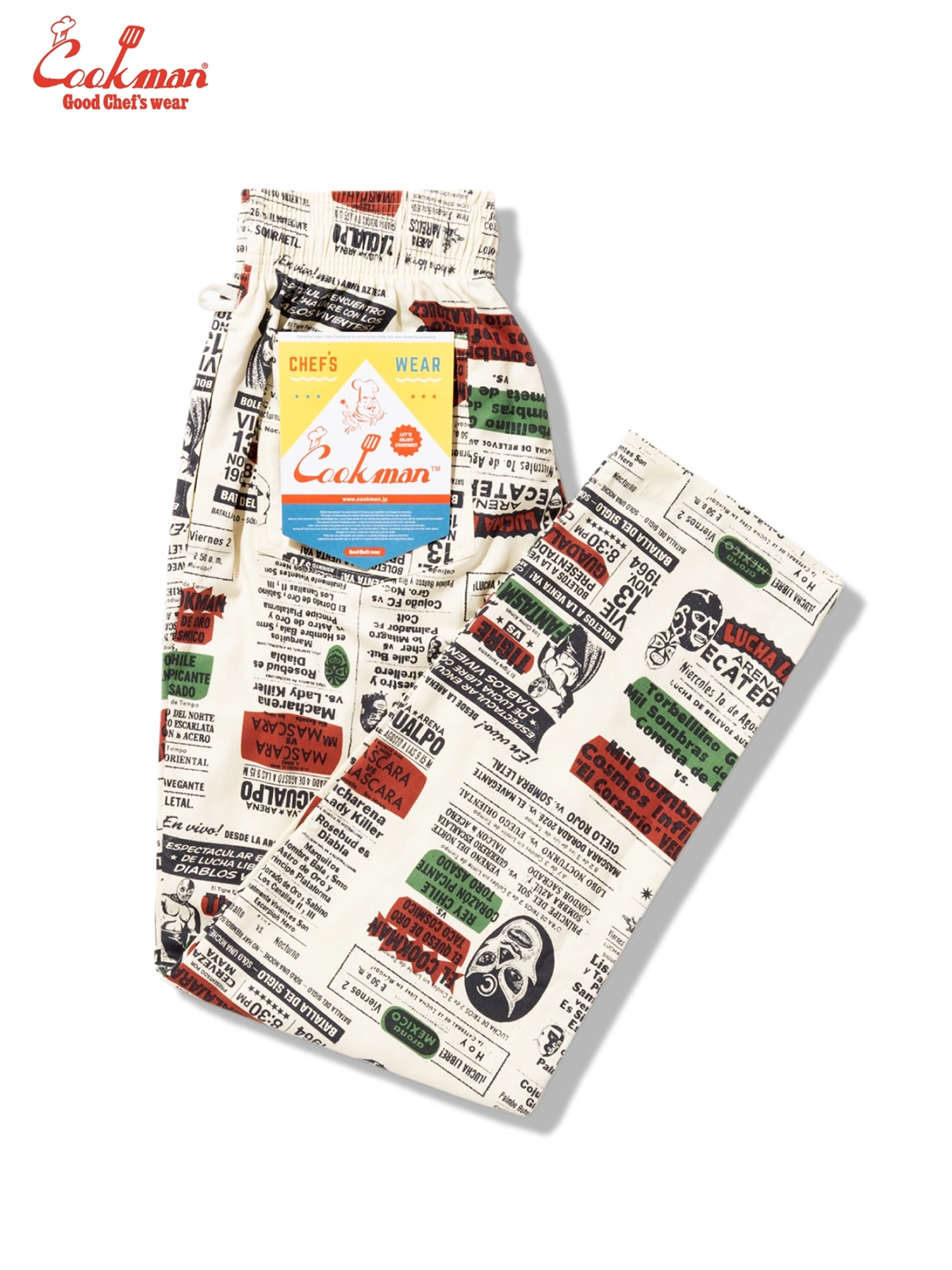 �����եѥ�� Chef Pants Lucha Libre