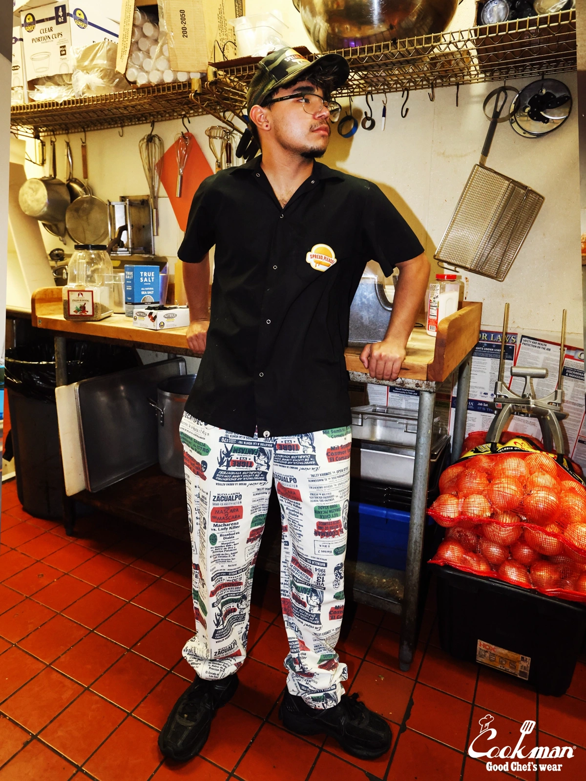 �����եѥ�� Chef Pants Lucha Libre