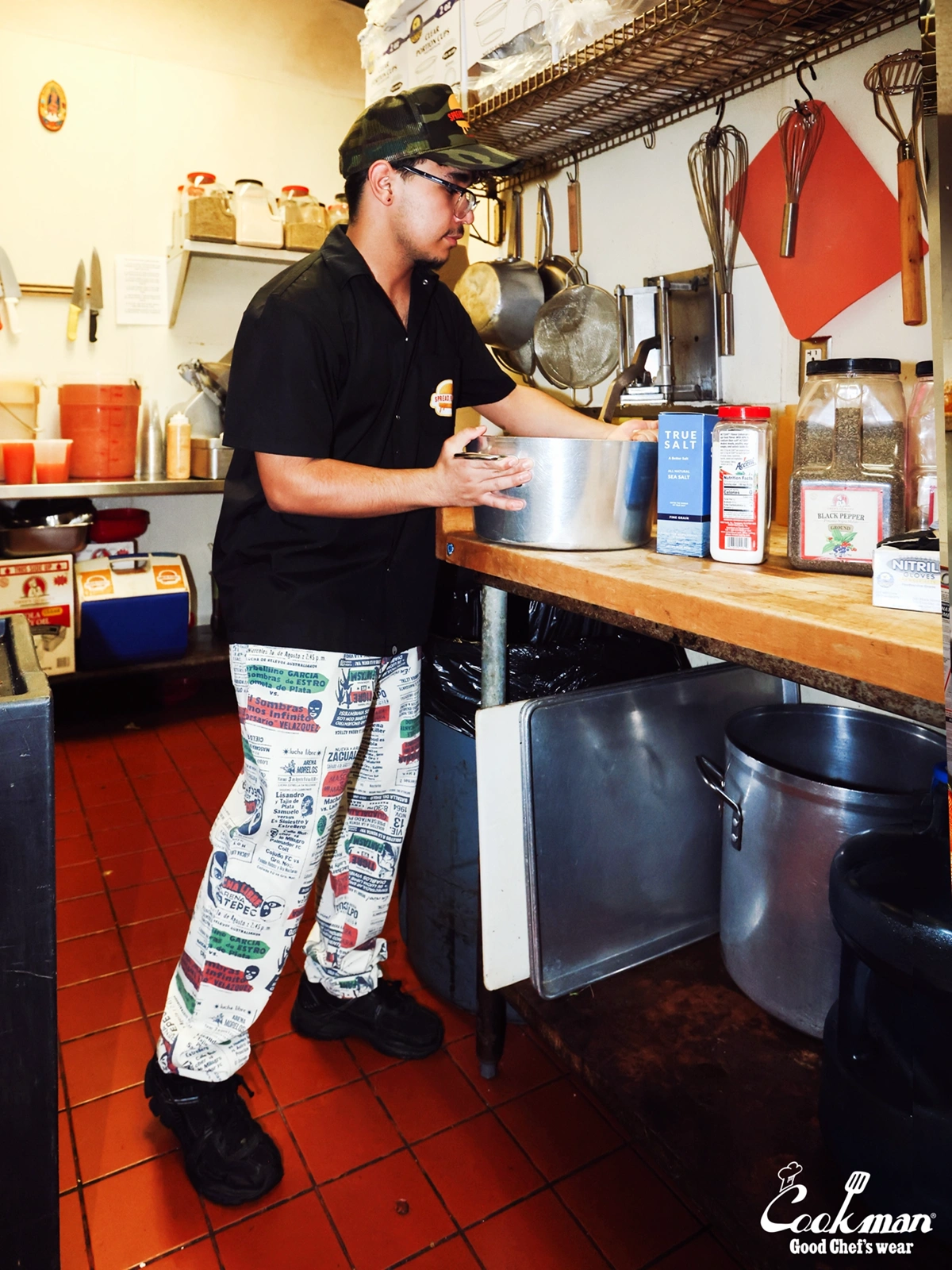 �����եѥ�� Chef Pants Lucha Libre