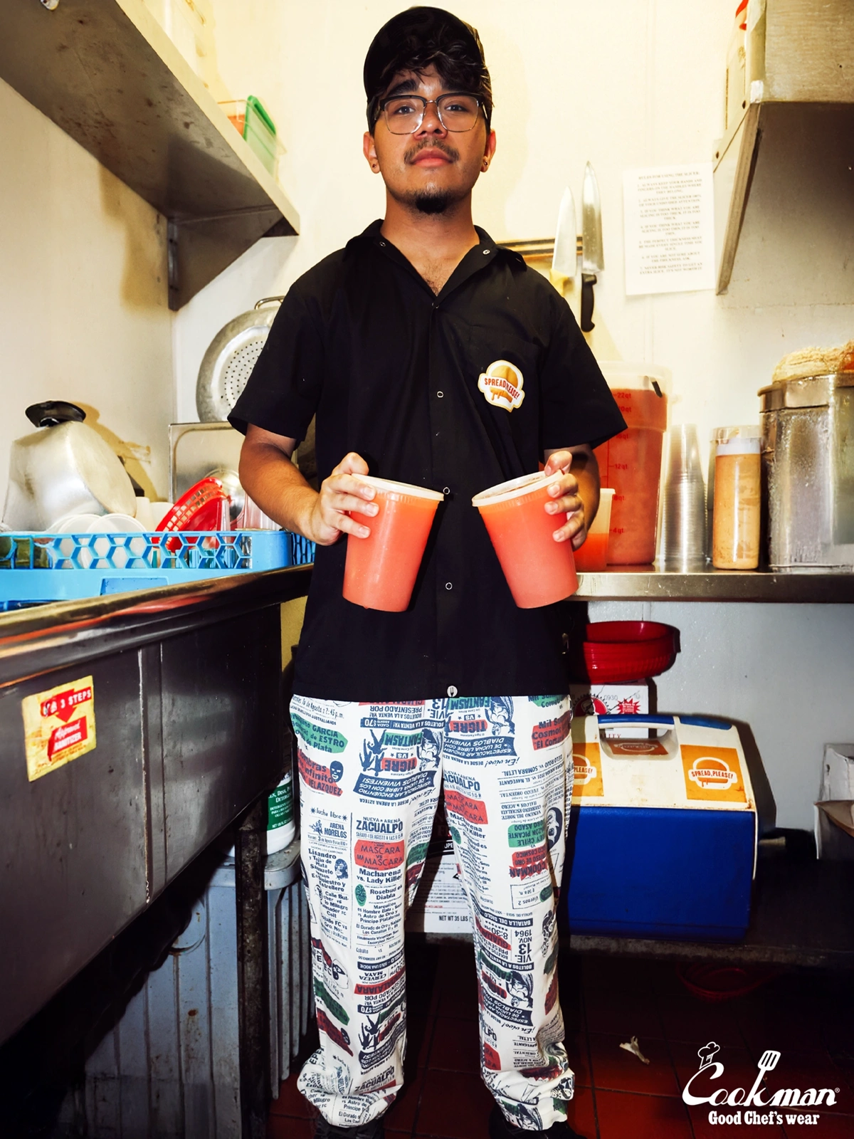 �����եѥ�� Chef Pants Lucha Libre