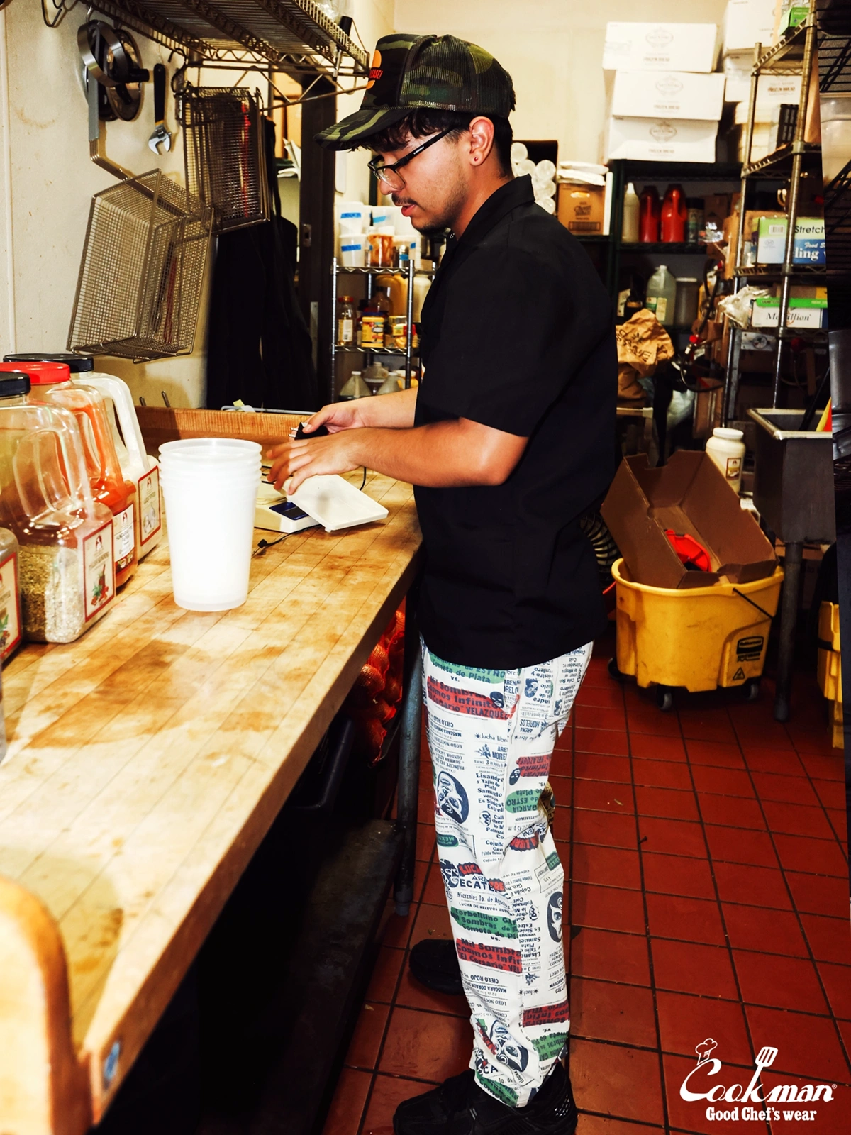 �����եѥ�� Chef Pants Lucha Libre