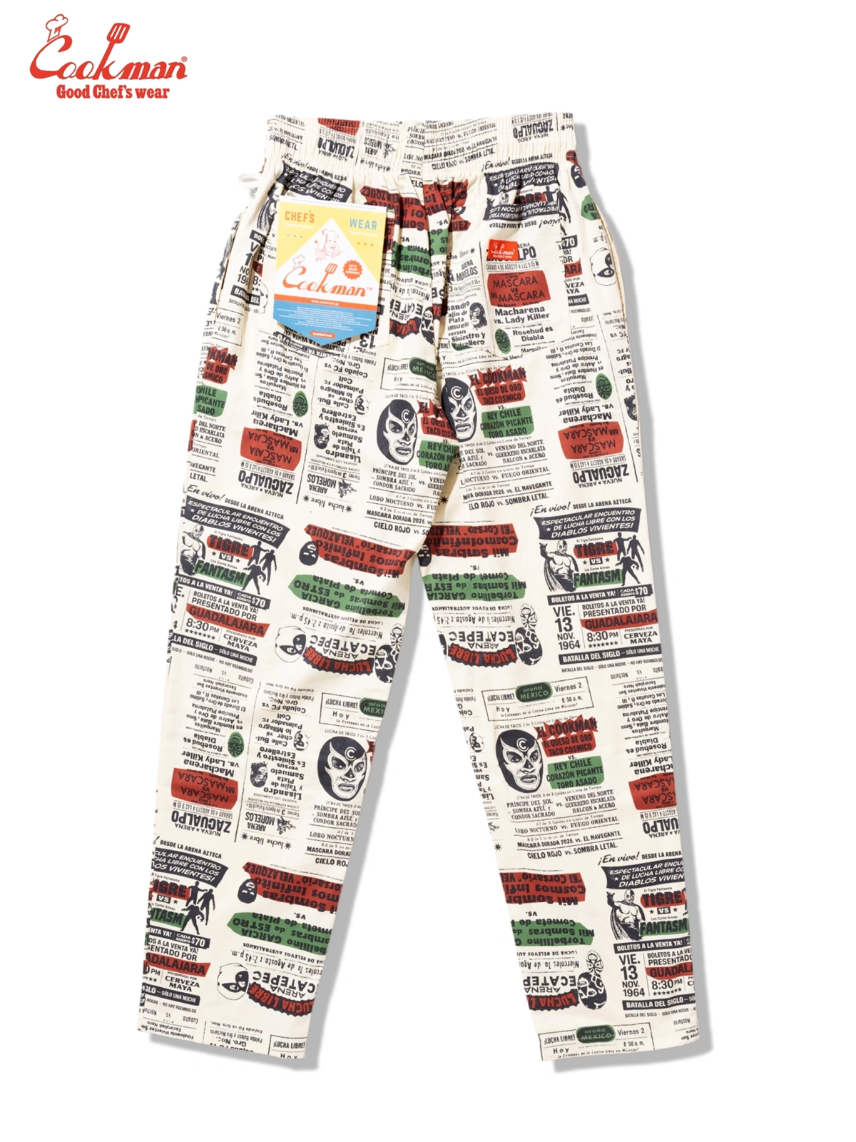 �����եѥ�� Chef Pants Lucha Libre