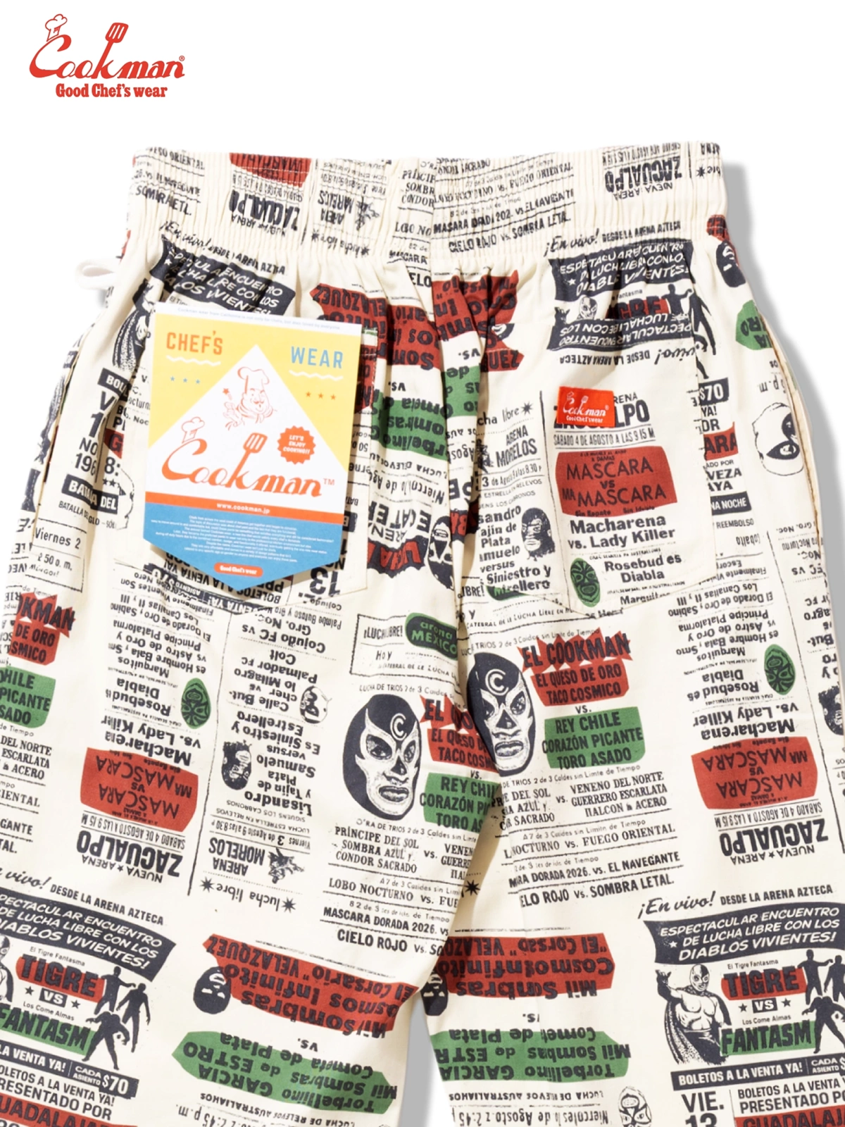 �����եѥ�� Chef Pants Lucha Libre