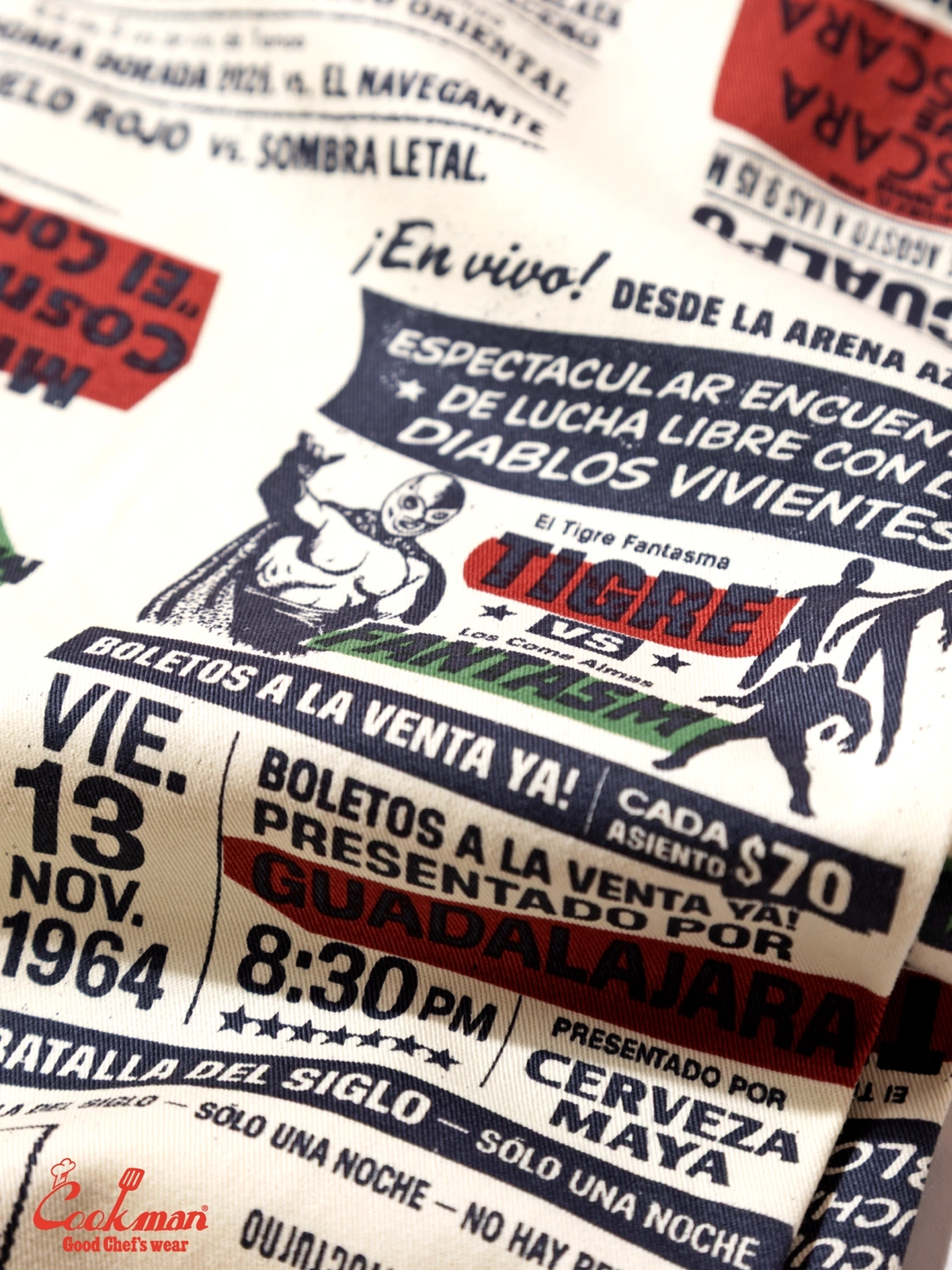 �����եѥ�� Chef Pants Lucha Libre