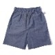 եѥ Chef Pants Short Chambray Light Blue