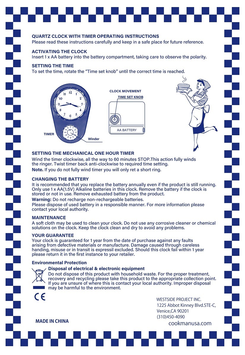 å󥯥å Kitchen Clock Pink