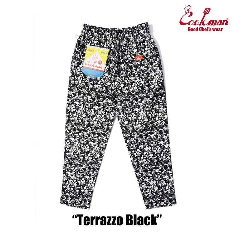 եѥ Chef Pants Terrazzo Black