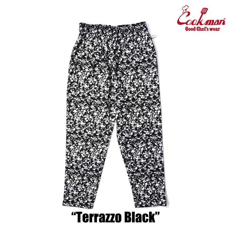 եѥ Chef Pants Terrazzo Black