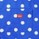 �磻�ɥݥ��åȥ��ץ��� Wide Pocket Apron Dots Blue
