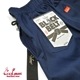 եѥ Chef Pants Semiwide Black Belt Navy 