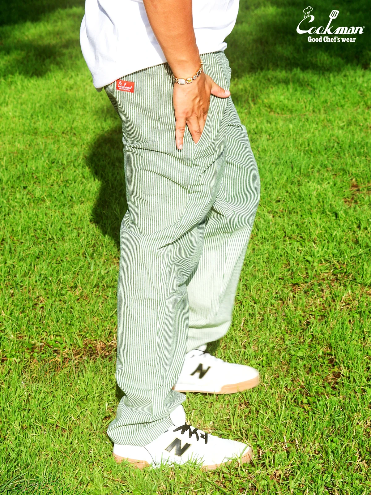 �����եѥ�� Chef Pants Hickory Green