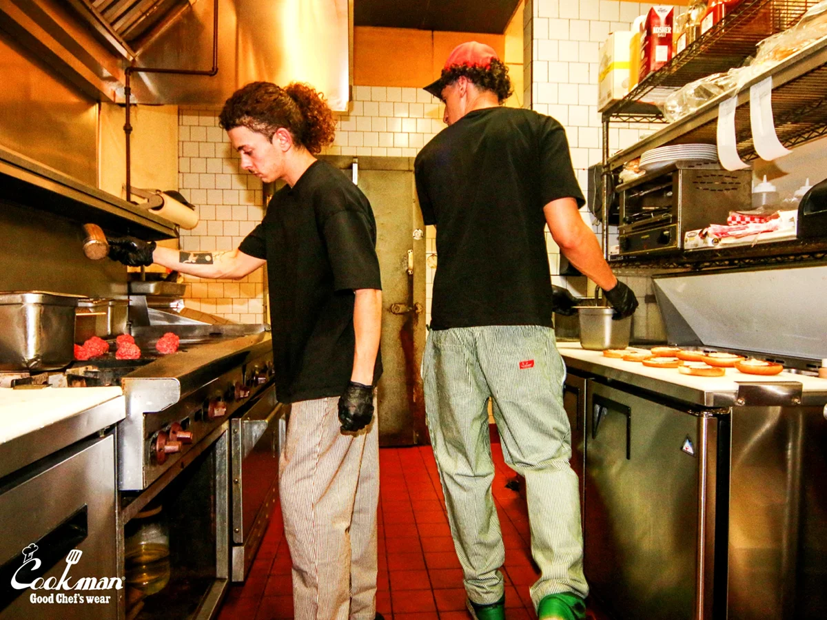 �����եѥ�� Chef Pants Hickory Green