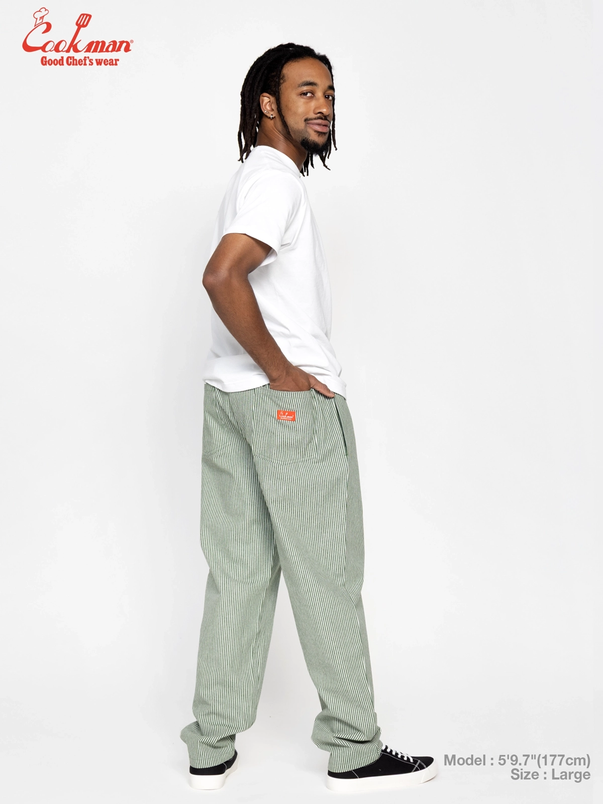 �����եѥ�� Chef Pants Hickory Green