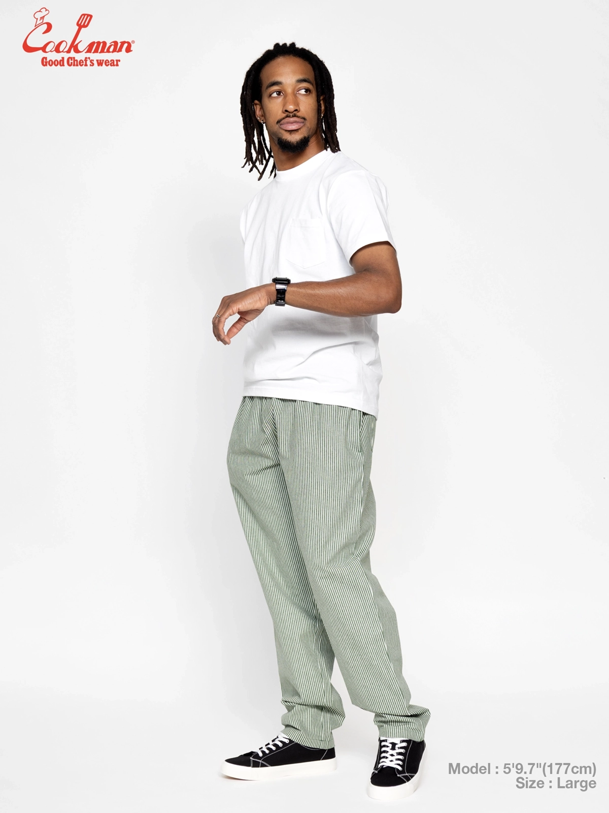 �����եѥ�� Chef Pants Hickory Green