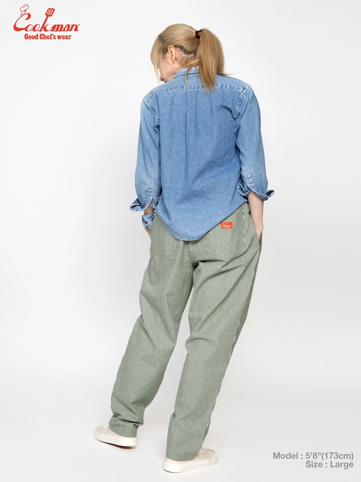 �����եѥ�� Chef Pants Hickory Green