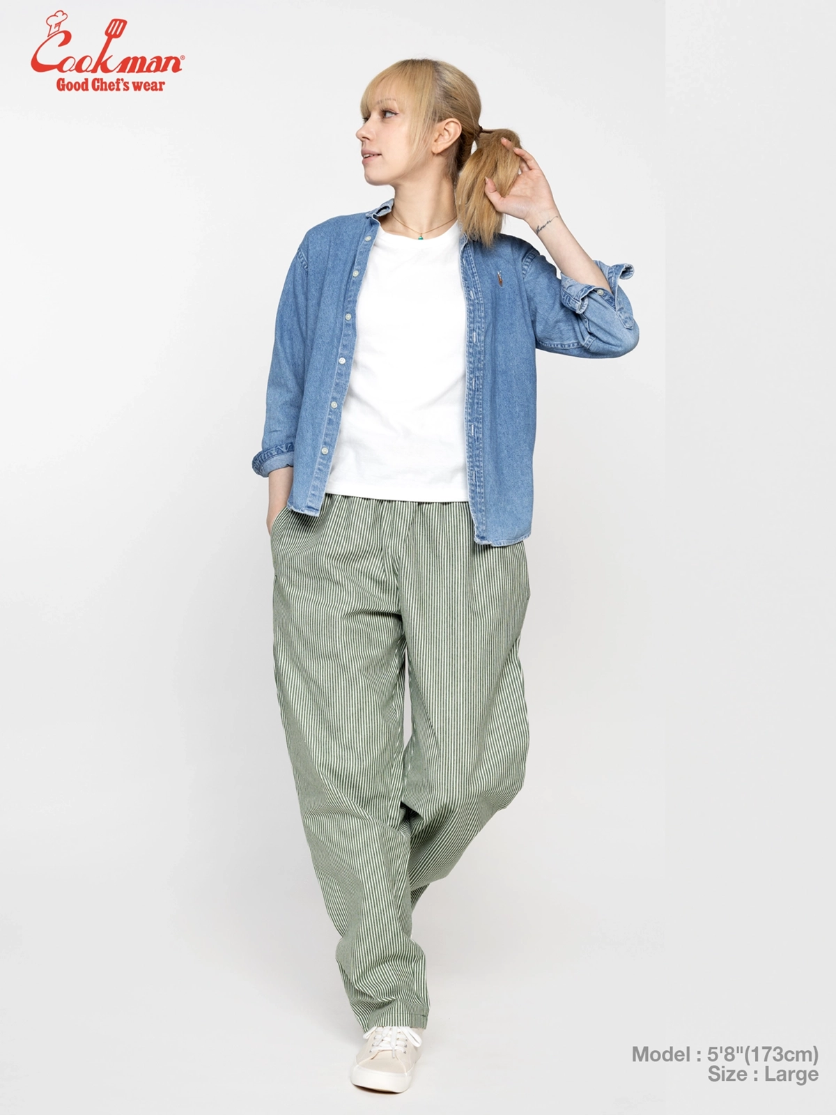 �����եѥ�� Chef Pants Hickory Green