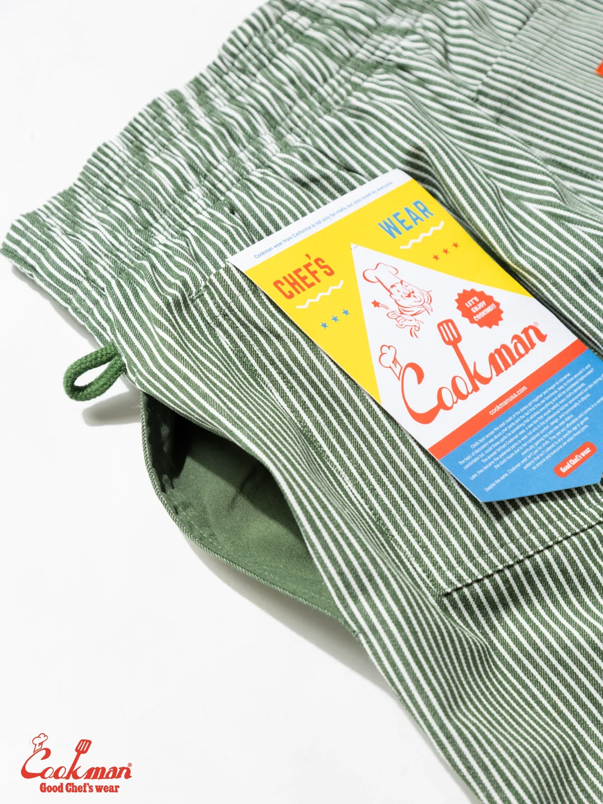 �����եѥ�� Chef Pants Hickory Green