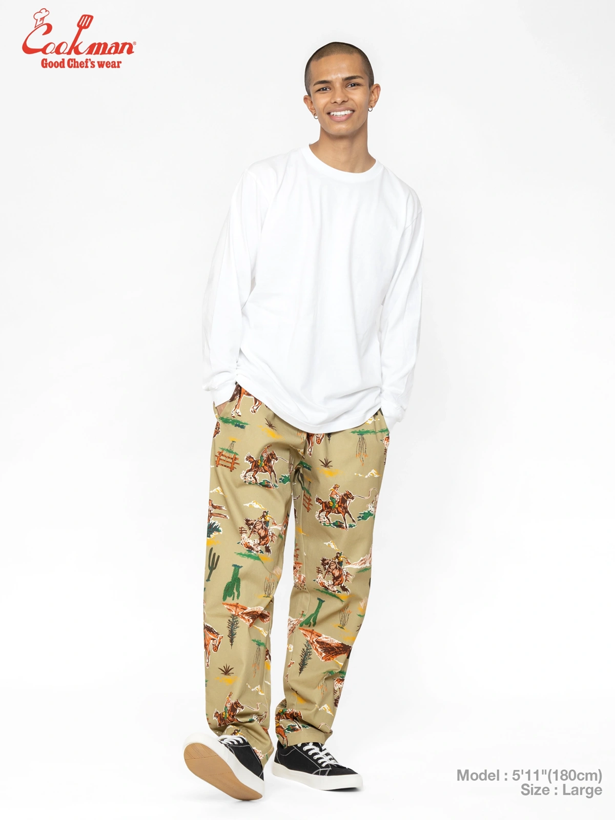 �����եѥ�� Chef Pants Western Beige