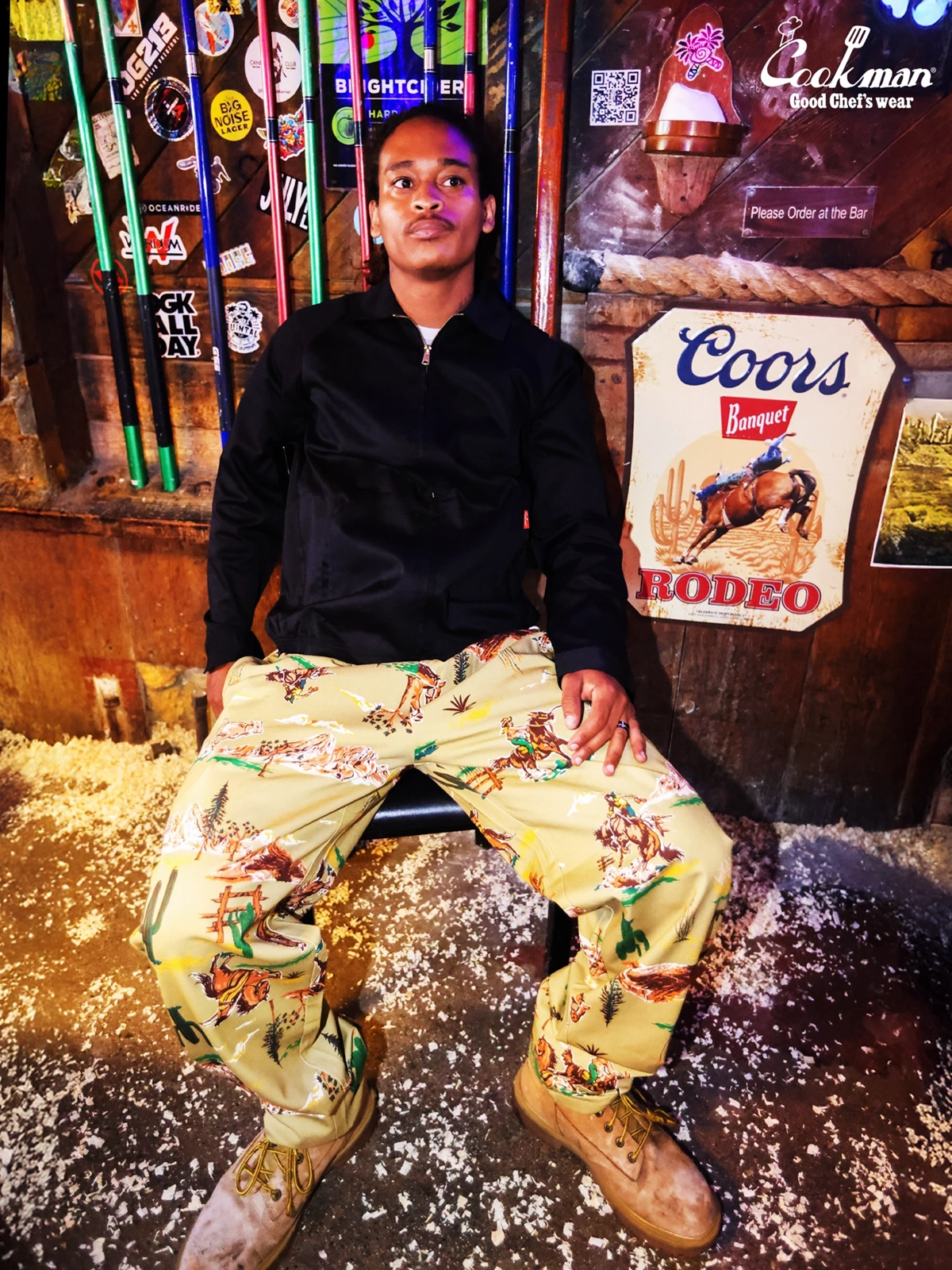 �����եѥ�� Chef Pants Western Beige