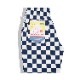 եѥ Chef Pants Short Checker Navy