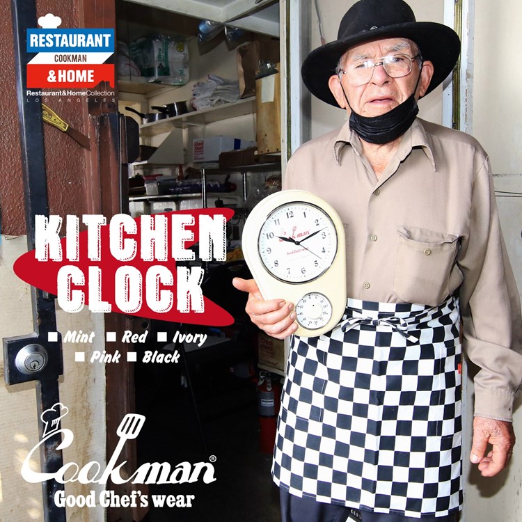 ���å��󥯥��å� Kitchen Clock Ivory