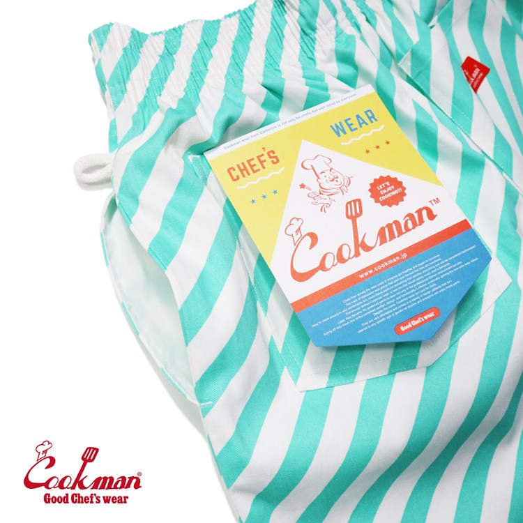 եѥ Chef Pants Candy Stripe Mint