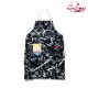 �磻�ɥݥ��åȥ��ץ��� Wide Pocket Apron Marble Black