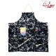 �磻�ɥݥ��åȥ��ץ��� Wide Pocket Apron Marble Black