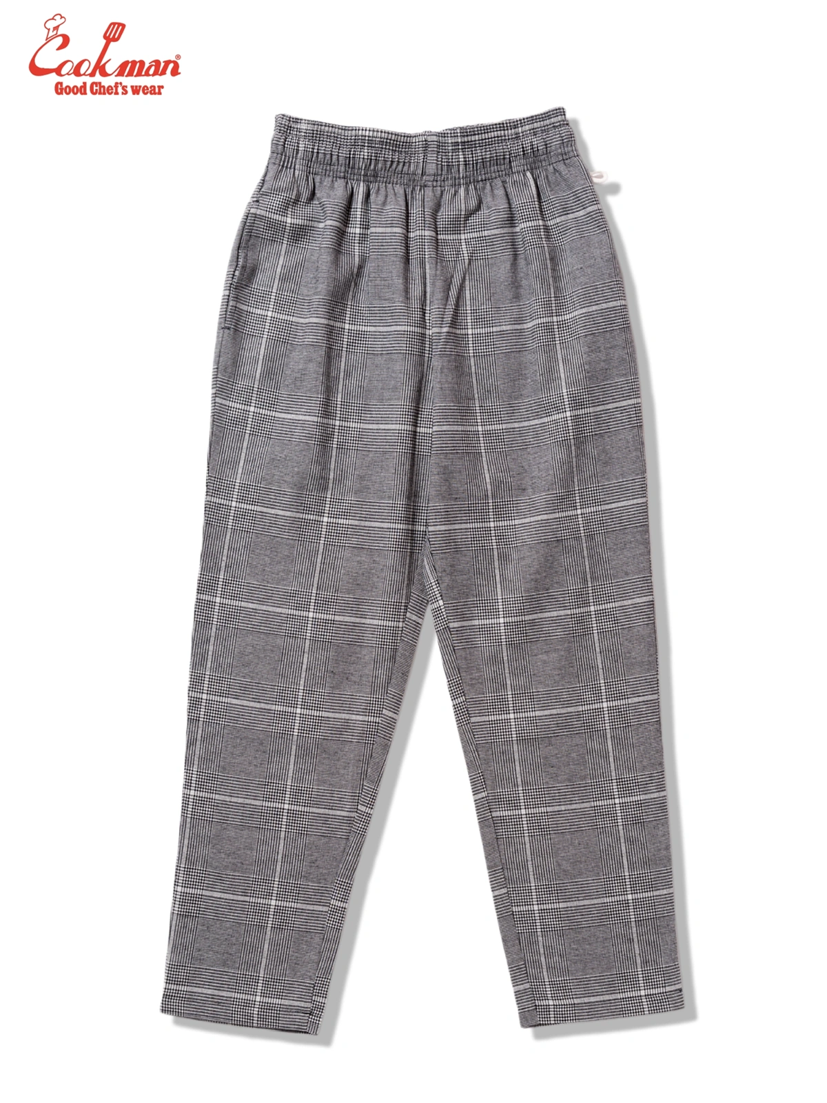 �����եѥ�� Chef Pants Glen Check Black