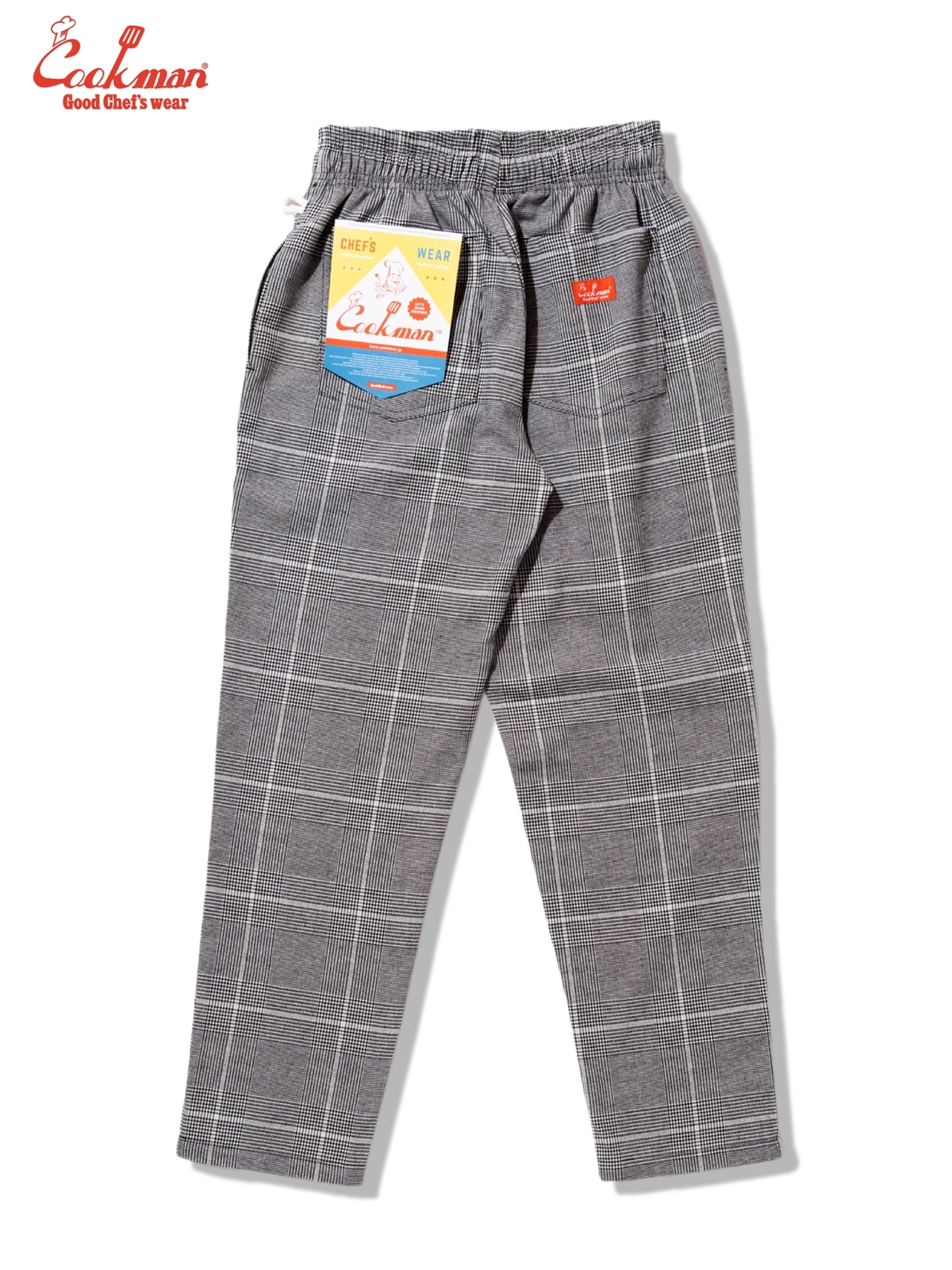 �����եѥ�� Chef Pants Glen Check Black