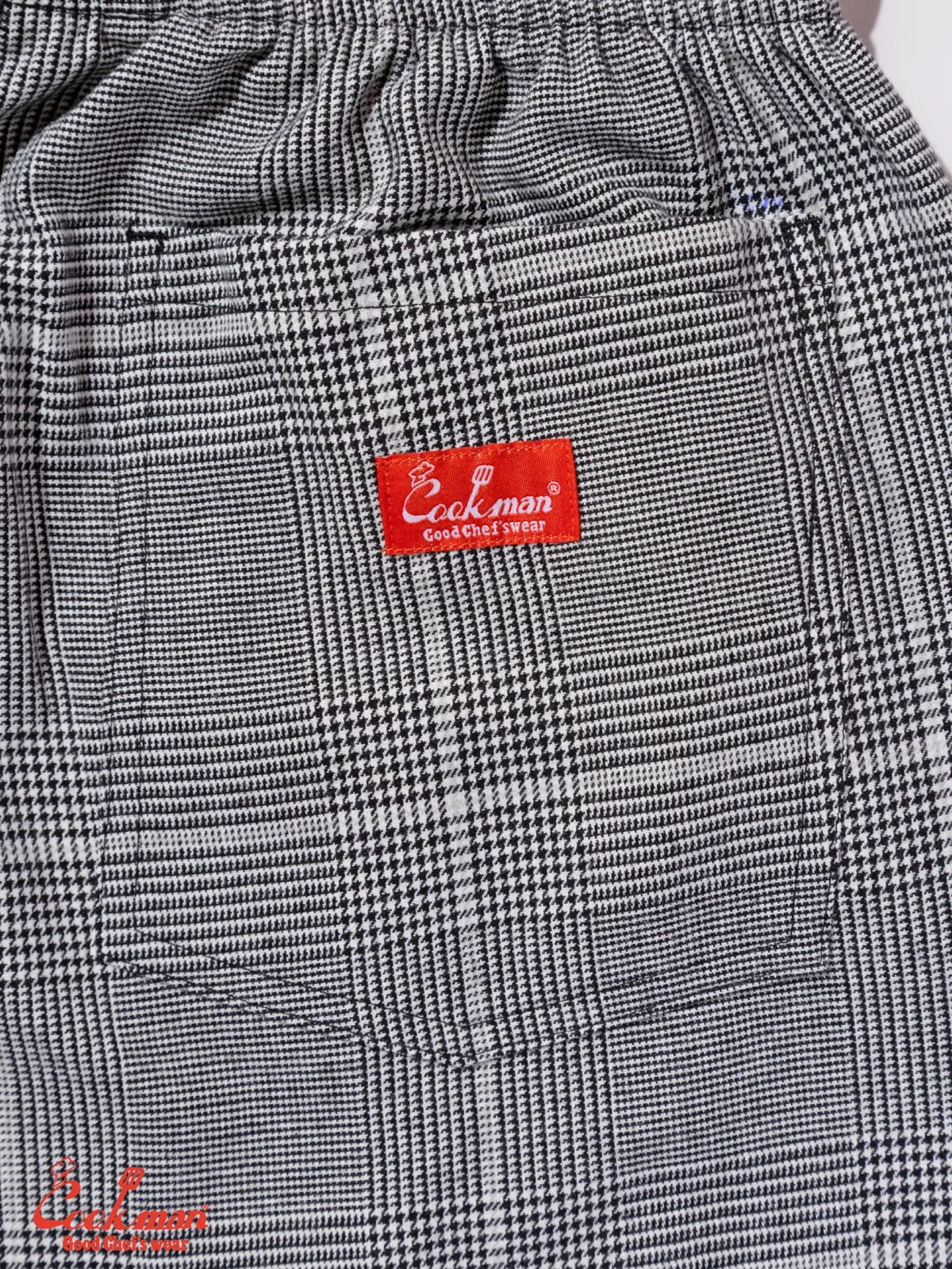 �����եѥ�� Chef Pants Glen Check Black