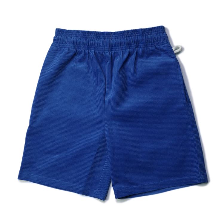 եѥ Chef Pants Short Corduroy  Royal Blue