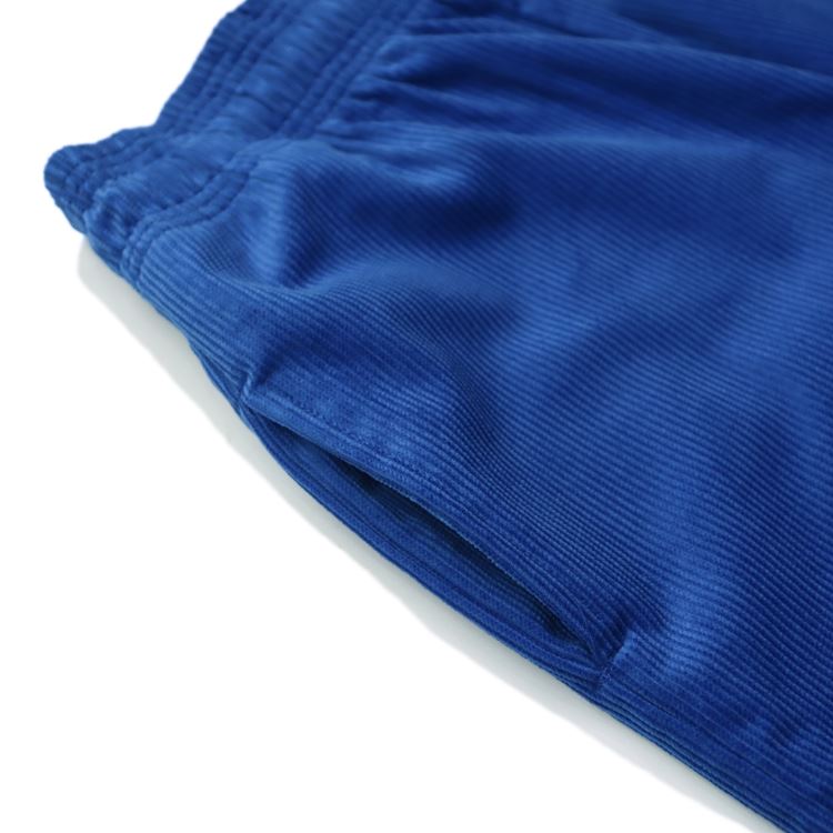 եѥ Chef Pants Short Corduroy  Royal Blue