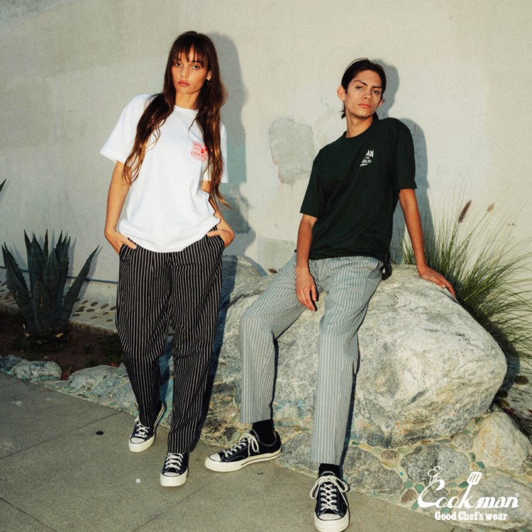 �����եѥ�� Chef Pants Reflective StripeGray