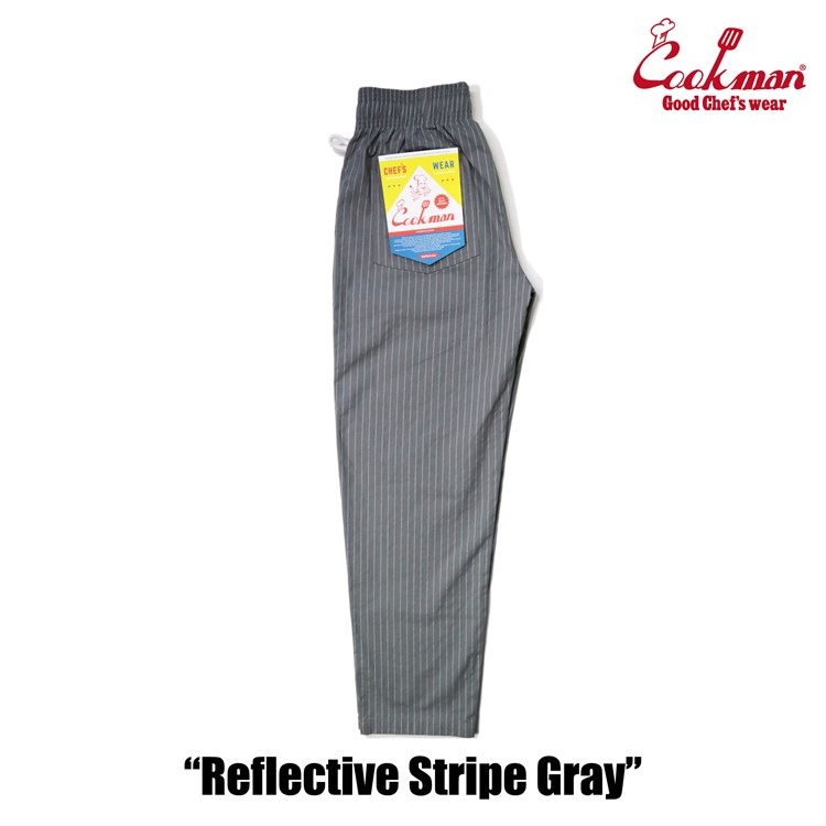 �����եѥ�� Chef Pants Reflective StripeGray