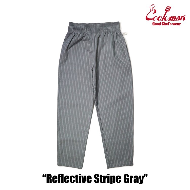 �����եѥ�� Chef Pants Reflective StripeGray
