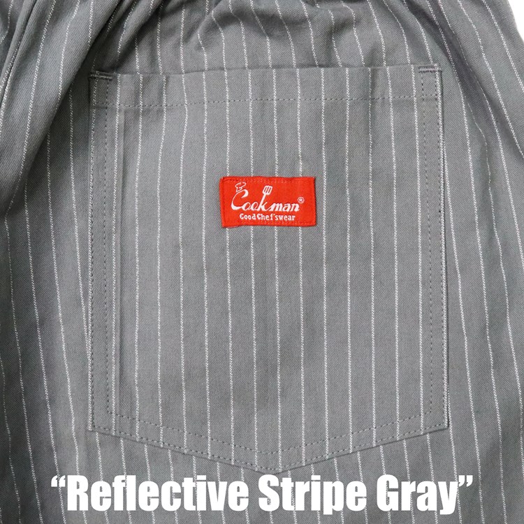 �����եѥ�� Chef Pants Reflective StripeGray