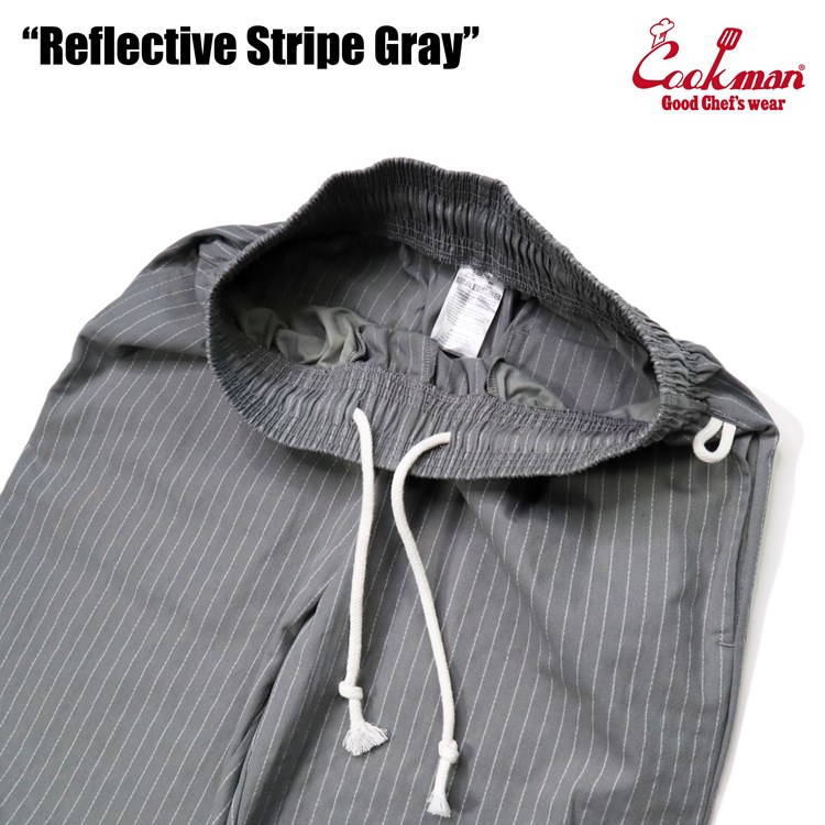 �����եѥ�� Chef Pants Reflective StripeGray